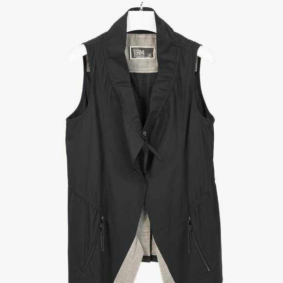 Annette Gortz SS/11 Tess Stretch-Wool Cinch Vest - Picture 1 of 10